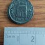 Genuine Ancient Roman "Camp Gate" Bronze Coin - Constantinian Era (Great Detail) Image 2