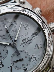 Watch Citizen OXY Chronograph. Quartz