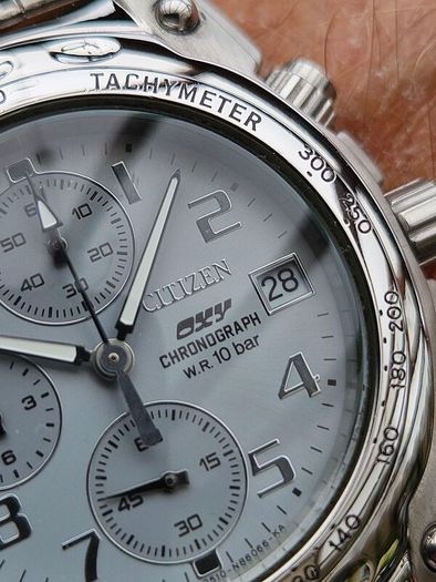 Watch Citizen OXY Chronograph. Quartz