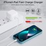 20W USB C Fast Charger With 1M Cable for iPhone 14/14 Plus/14 Pro/14 Pro Max/13 12 11 X XR XS SE 2020 8 7 6 6S Mini, Pad Pro, USBC PD Wall Charging Plug Type C Power Adapter and 3.3FT Cord Image 5