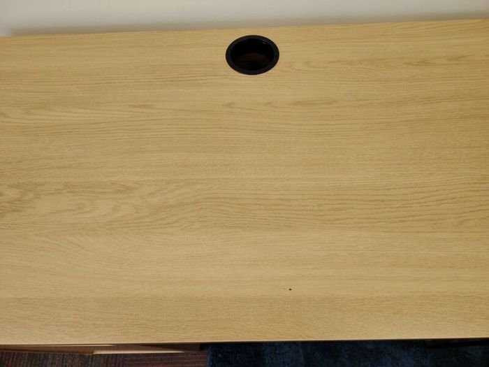 Ikea Micke Desk in Oak (2 available)