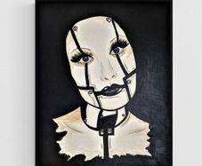 Original hand paint picture, acrylic painting by Strzala