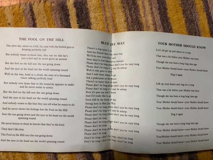 The Beatles vinyl Single EPs Irish pressing