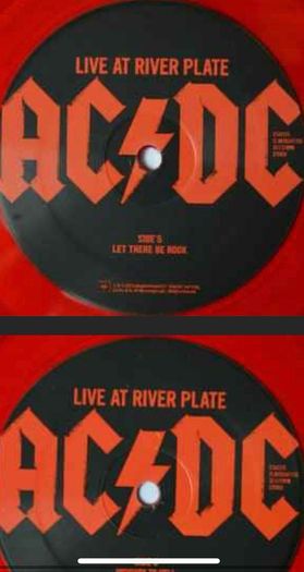 AC/DC OFFICIAL LIMITED edition triple red vinyl record live at the river plate original 2012 release still factory sealed