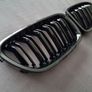 BMW F10 F11 Pre-Lci Black Kidney Grilles & Mirror Covers Set Brand New Image 4