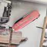 Vintage Victorinox L.L.Bean Classic Pink 58mm Swiss Army Knife Keychain tool Collectable Image 5