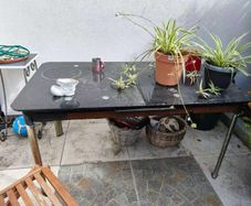 Garden table and 4 chairs