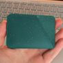 Pela Green Mini Wallet Card Holder Image 2
