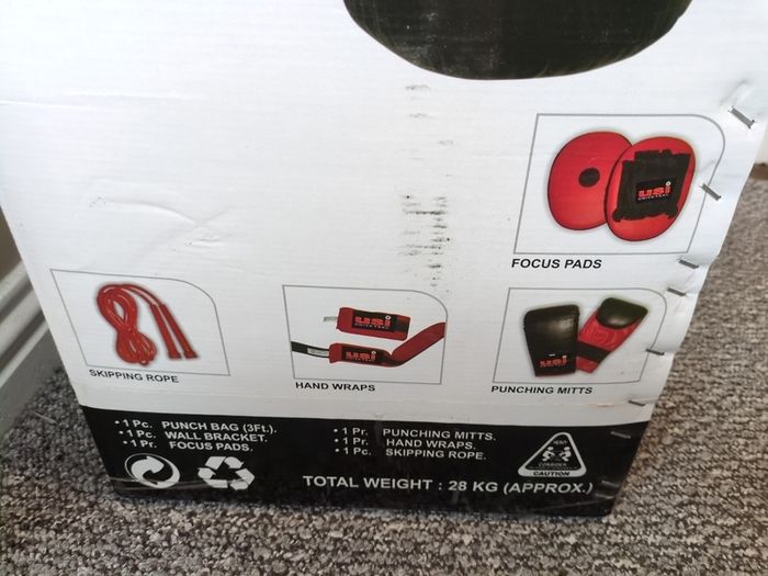 usi boxing kit brand new punch punching Bag Mitts Pads Skippng rope gloves