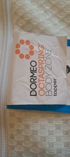 Dormeo Memory Foam Mattress Topper   Model: Dormeo Octaspring Body Zone Cooling Mattress Topper