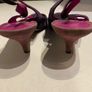 Women shoes low heel sandals purple size 5 Image 5