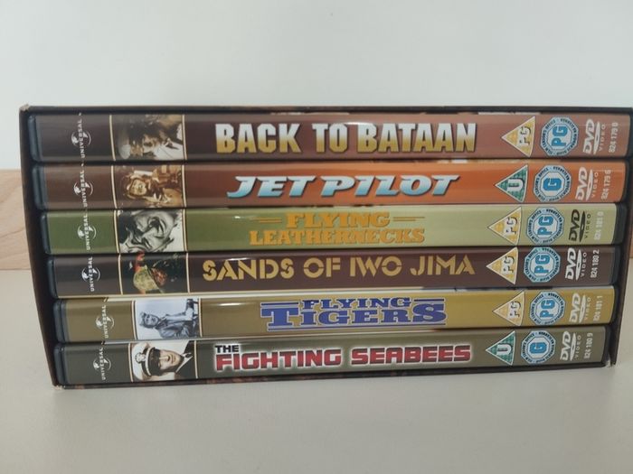 John Wayne War Movies DVD Box Set 6 movies