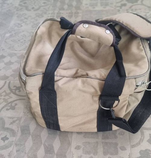 vintage apple bag
