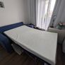 Blue 2 seater Sofa Bed Image 5