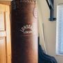 Lonsdale Professional Genuine Leather Punch Bag Image 3
