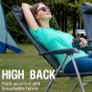 Folding Camping Garden Reclining Chairs Outdoor Sturdy Lightweight Sun Lounger (MULTIPLE COLOURS) Image 6