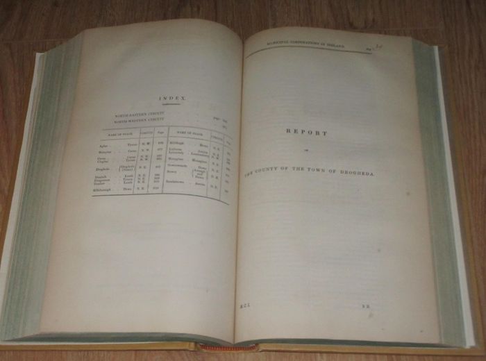 Reports from Commissioners 1835  Municipal Corporations in Ireland