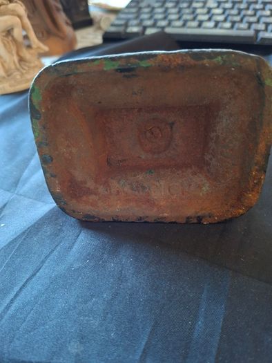 A Beautiful Old Cast Iron Bookend, Tabletop Sculpture or Doorstop, Postage Available or collection