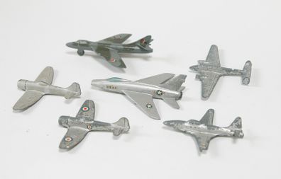 Vintage Dinky and Tekno die-cast planes