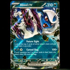 Absol EX 135/197 Double Ultra Rare Holo S&V Obsidian Flames Pokemon Card