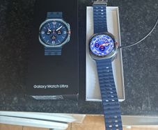 Samsung ultra watch blue 2025 latest watch