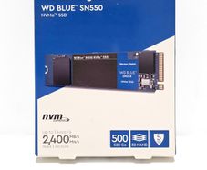 Brand new box Western Digital WD Blue SN550 500GB NVMe Internal SSD