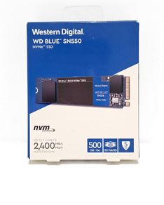 Brand new box Western Digital WD Blue SN550 500GB NVMe Internal SSD