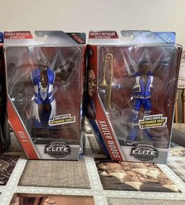 wwe elite series 44 & 42 2/3 The New Day Big E  & Xavier woods action figures