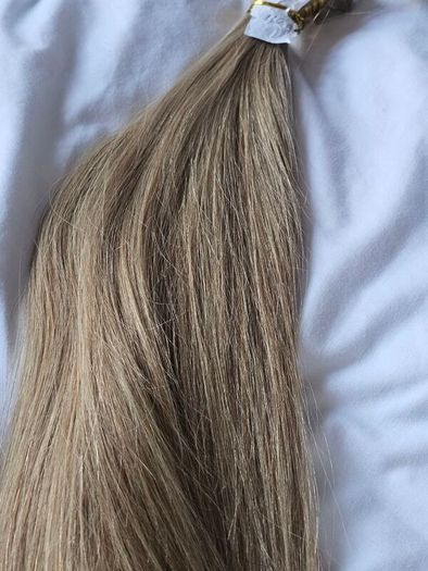 Hair extensions dark blond