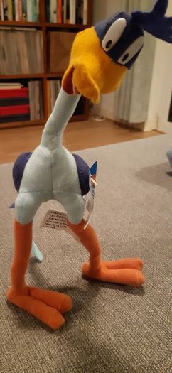 Road Runner Genuine Loonley Tune Brand New 1997 Plush Toy Warner Brothers