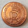 Gibraltar 1p Coin 2023 Charles III Coronation Image 2
