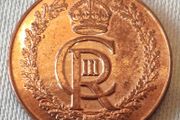 Gibraltar 1p Coin 2023 Charles III Coronation