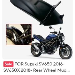 Suzuki Sv 650 Rear Hugger + Front Extender