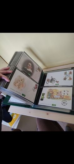 stamps first day covers in anpost albums