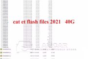 CAT Caterpillar ET 2023A Software Full Version one  PC - 10 Bit Password Unlock + 2021 Flash Files Support send 64G USB drive