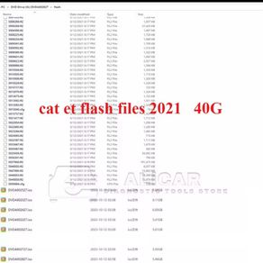 CAT Caterpillar ET 2023A Software Full Version one  PC - 10 Bit Password Unlock + 2021 Flash Files Support send 64G USB drive