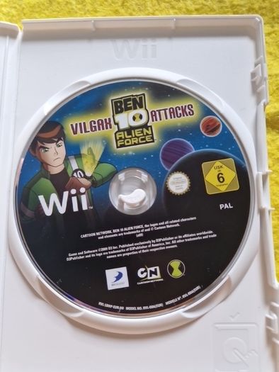 Ben 10 Vilgax Attacks Nintendo Wii games Original