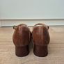 Tan Mary Jane leather shoes Image 4
