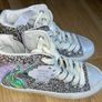 Next BNWT Unicorn Glitter Hi top Shoe size 4/37 Image 2