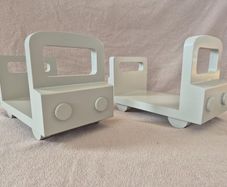 Pair of Leigh Tucker Bookshelves