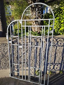 Wrought iron single gate