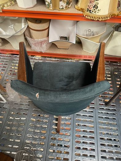 Antique swivel office desk chair