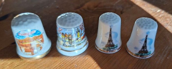 4 Decorative Thimbles
