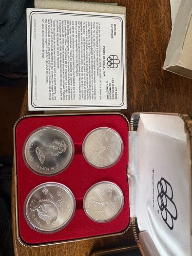 1976 Montreal Olympic Sterling Silver Coin Collection