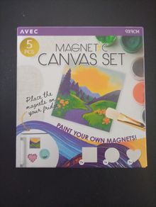 Magnetic Canvas Set 5pcs