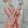 William Henry Margetson vintage watercolor Image 5