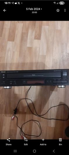 Teasc 5 Disc Cd Player