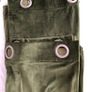 Designer Elegant Velvet Curtains, Olive Green. Sold as Pair. Made in Spain.. Image 6