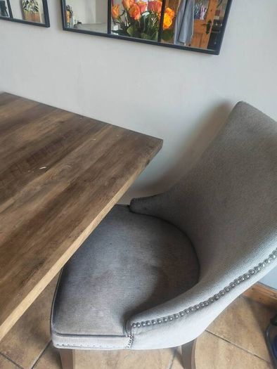 dining table and chairs