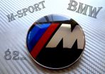 BMW 82mm  M - SPORT Emblem Badge Front Bonnet Logo 1 3 5 6 7 x z m class 82